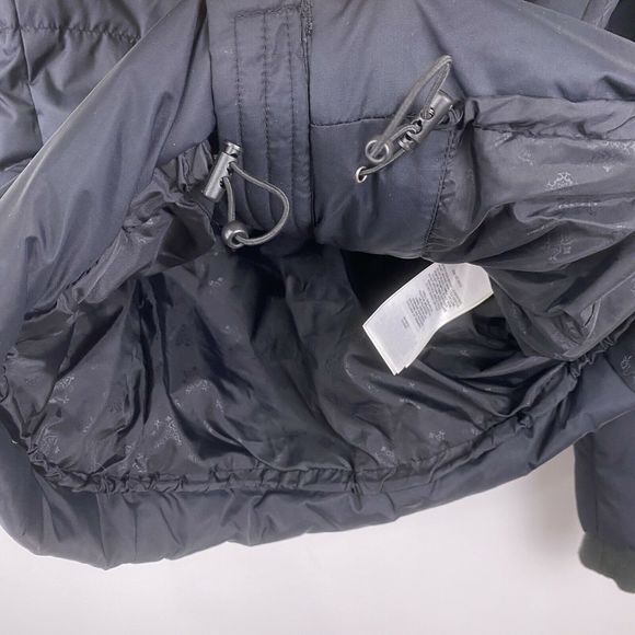 Columbia Black Puffer Down Feather Jacket Winter - Picture 6 of 8